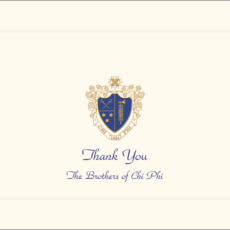 Engraved Thank You Cards Chi Phi
