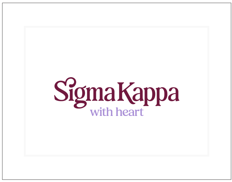 Official Notecards with New Graphic Standard Sigma Kappa